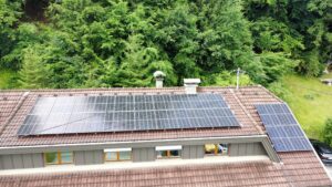 PV system on the roof
